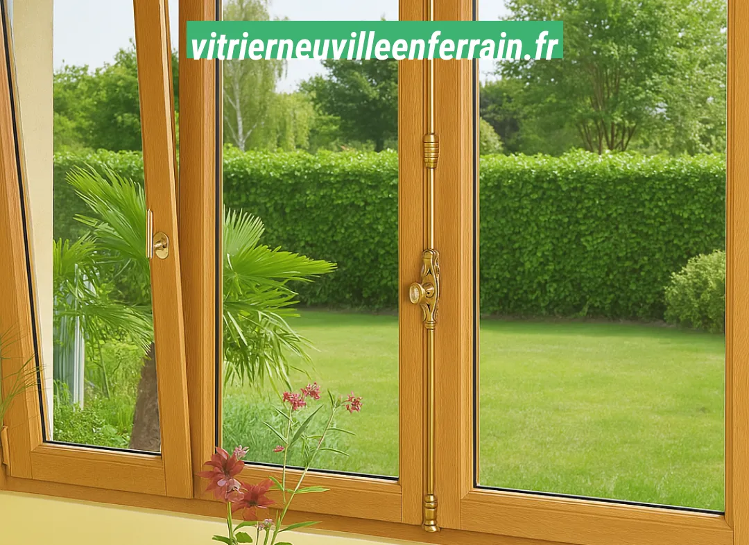 Installation de fenêtre en bois sur mesure Neuville-en-Ferrain